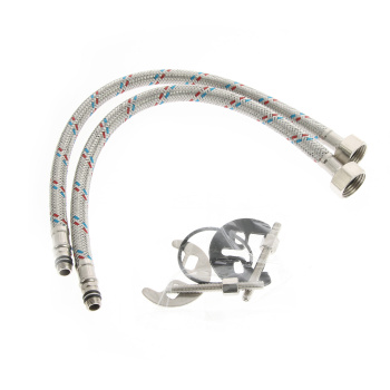 Смеситель для умывальника Potato P1001-7, короткий излив, рычажный