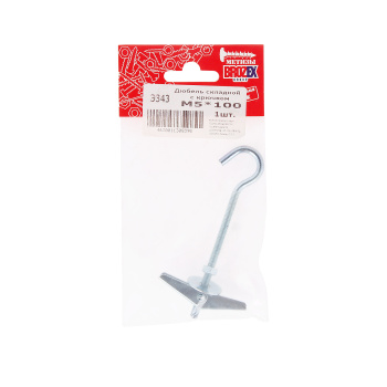 Дюбель складной с крючком BROZEX М6*100 пакет (1шт) *10/100