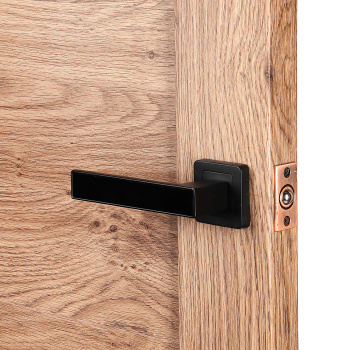 Дверь межкомнатная глухая ЦАРГИ ПВХ COMFORT-1 Дуб Трюфель 3D 600мм BROZEX-WOOD *1