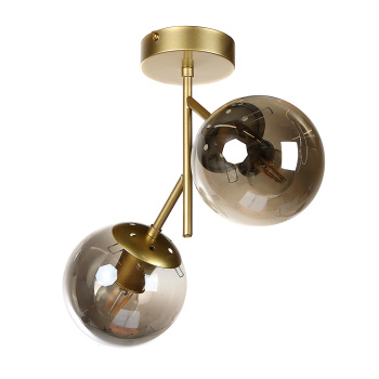 Люстра N36375/2 GD 2*40W E27 220V (l-350; w-130; h-300)  VERNER LIGHTING *1