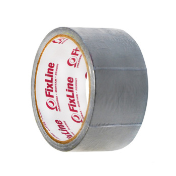 Лента клейкая армированная 48мм х 10м Серый "FixLine" *1/36 Лента клейкая армированная 48мм х 10м Серый "FixLine" *1/36