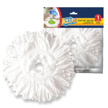 Насадка сменная д/мытья пола д/швабры с отжимом "AZUR" "ROTARI MOP" 072810 "AZUR" *1/48