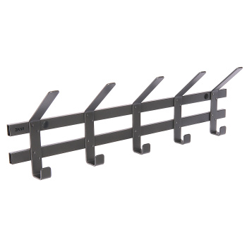 Вешалка настенная "Торонто 5" 604х174х91мм Графит ВНТ5 ГР ("ЗМИ") *1 Вешалка настенная "Торонто 5" 604х174х91мм Графит ВНТ5 ГР ("ЗМИ") *1