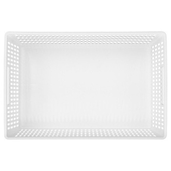 Корзина для хранения пластм. "Simplify" 274х184х138мм 6л Белый арт 435250516 ("Бытпласт") *1/24