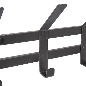 Вешалка настенная "Торонто 5" 604х174х91мм Графит ВНТ5 ГР ("ЗМИ") *1 Вешалка настенная "Торонто 5" 604х174х91мм Графит ВНТ5 ГР ("ЗМИ") *1