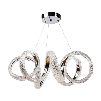 Люстра 9232/140W Chrome  530 мм 3 реж., пульт S=20м2  VERNER LIGHTING *1