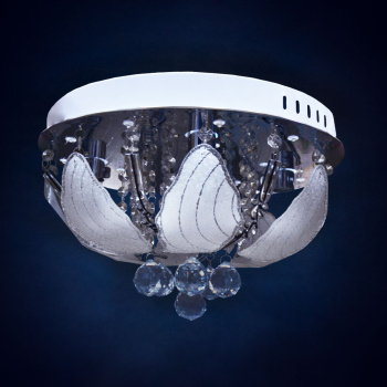 Люстра Verner Lighting Y0886/4, 40 Вт, E14, 4 лампы, хром