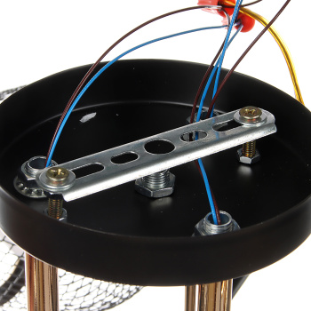 Люстра N6408/3 BK+FGD  3*40W E27 220V (d-540; h-230)  VERNER LIGHTING *1