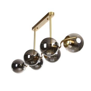 Люстра N36363/6 GD 6*40W E27 220V (l-950; w-250; h-350)  VERNER LIGHTING *1