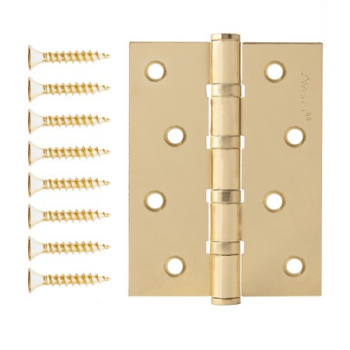 Петля универсальная 100*75*2,5мм ЗОЛОТО G (комплект 2шт.) AVERS *1/6/48