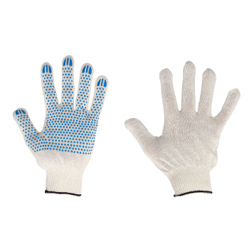 Перчатки ХБ с ПВХ точ 10кл (3 нити) 29гр белгол