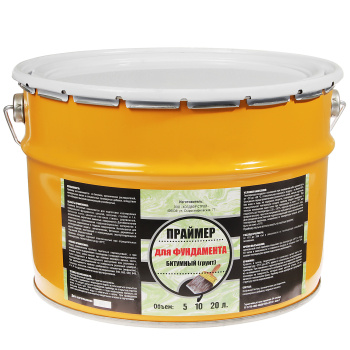 Праймер битумный для фундамента ХозДвор, 20 л