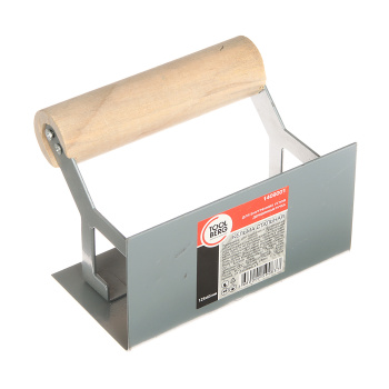 Кельма стальная для внутренних углов PQTools, деревянная ручка