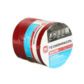 Лента-герметик 10х0.15 м ТехноНиколь Master Nicoband, красный