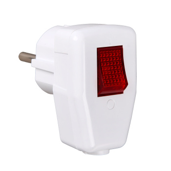 Вилка угловая с/з с выкл. 16А 250В TDM SQ1806-0009 *12/240