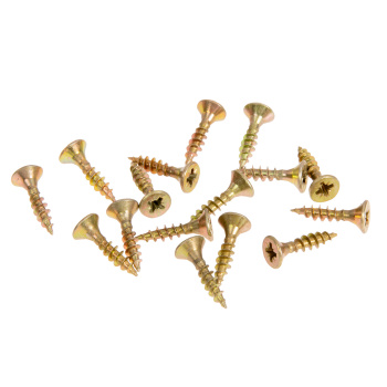 Шурупы жёлтые BROZEX пакет 4,5*20 (20шт) *10/100