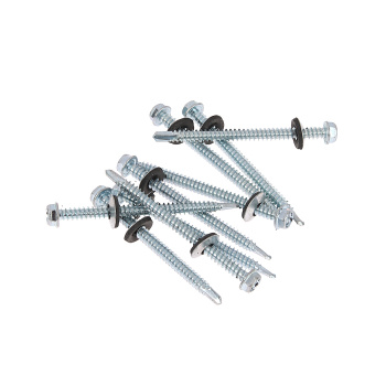 Саморезы кровельные BROZEX пакет 5,5*76 (10шт) *10/100