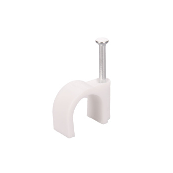 Скоба круглая пластиковая 12мм (50шт) TDM SQ0514-0018 *1/20