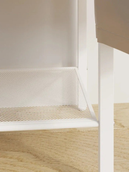 Вешалка напольная "Прихожая-Гардеробная" "Торонто 23Л" ш.0,67м,в.1,87м,гл.0,3м Дер./Бел.ВГТ23Л Б *1