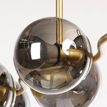 Люстра N36363/6 GD 6*40W E27 220V (l-950; w-250; h-350)  VERNER LIGHTING *1