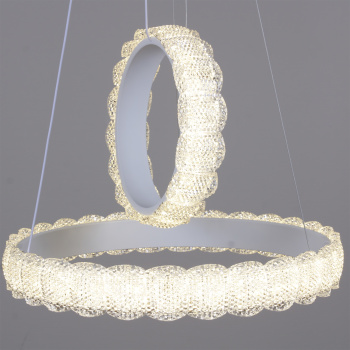 Люстра 80357-0.4-500+300 LED ПДУ ПДУ+диммер 3500-6000К S=30м2 *1