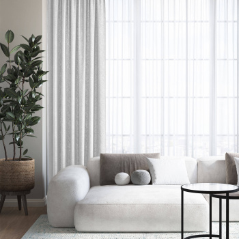 Штора блэкаут рогожка 150*270см дымка Волшебная ночь *1/4 Штора блэкаут рогожка 150*270см дымка Волшебная ночь *1/4