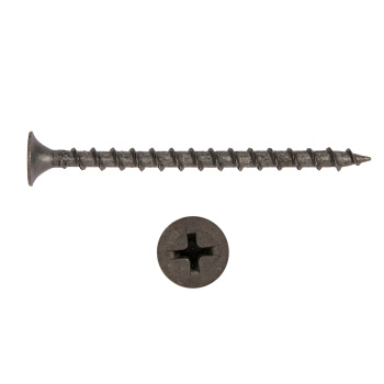 Саморезы по дереву 3.5х51 мм BROZEX, крупная резьба, фосфатированные, 400 шт.