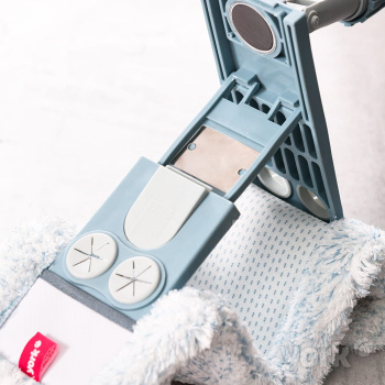 Швабра "флеттер" с насадкой из микрофибры "бархат", телескоп. ручка 145см "MAGNETIC" 081690 *1/12 Швабра "флеттер" с насадкой из микрофибры "бархат", телескоп. ручка 145см "MAGNETIC" 081690 *1/12