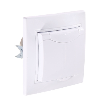 Выключатель Intro Plano СП 1кл. белый 10А-250В IP20 1-101-01