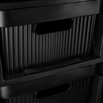 Комод пластм. "Velvet" 4 ящика выс.690мм, шир.300мм, гл.385мм Черный 435218813 ("Бытпласт") *1 Комод пластм. "Velvet" 4 ящика выс.690мм, шир.300мм, гл.385мм Черный 435218813 ("Бытпласт") *1