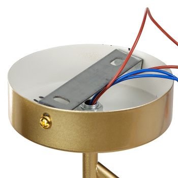 Люстра N36375/2 GD 2*40W E27 220V (l-350; w-130; h-300)  VERNER LIGHTING *1