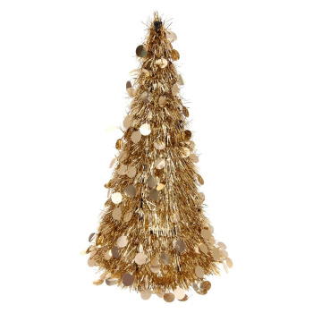 Елка декоративная TINSEL "Изящный блеск" 50 см, Шампань