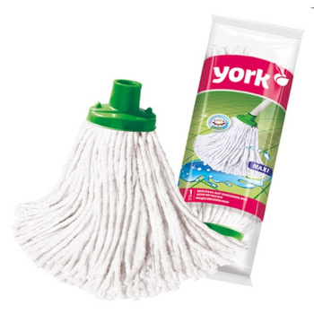 Насадка сменная д/мытья пола верёвочная х/б 145г "MAXI" 073020 "York" *1/24 Насадка сменная д/мытья пола верёвочная х/б 145г "MAXI" 073020 "York" *1/24