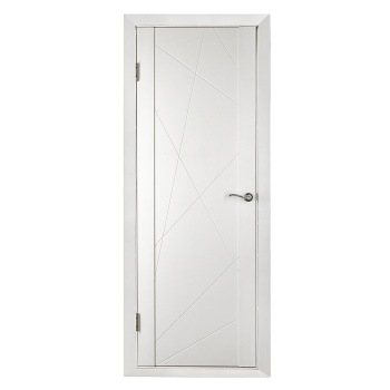 Дверное полотно глухое 2000х700х40 мм BROZEX-WOOD Estetica 304, дуб пломбир