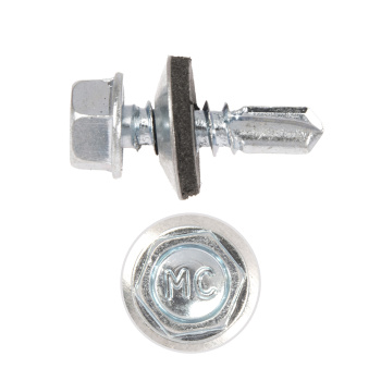 Саморезы кровельные BROZEX пакет 5,5*19 (10шт) *10/100