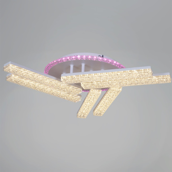 Светильник потолочный светодиодный 64430-0.3-06C WH LED 140W 3000-6500К ПДУ+диммер S=26м2  *1