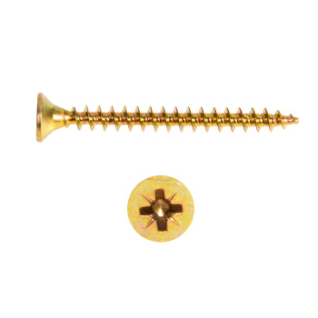 Шурупы жёлтые BROZEX пакет 3,5*35 (30шт) *10/100